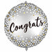 Congrats Spots 18-Inch Foil Balloon