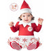Baby Girl Christmas Elf Costume, 12 to 18 Months