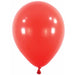 Apple Red 18 Inch Latex Balloons, 50 Count