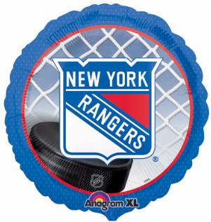 New York Rangers 18-Inch Round Foil Balloon