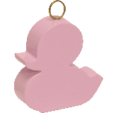 Light Pink Duck Balloon Weight, 80 g