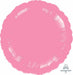 18 Inch Metallic Pink Round Foil Balloon