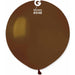 Gemar 19-Inch Brown #048 Latex Balloons, 25 Count