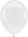 Anagram 18-Inch Crystal Clear Latex Balloons, 50 Count