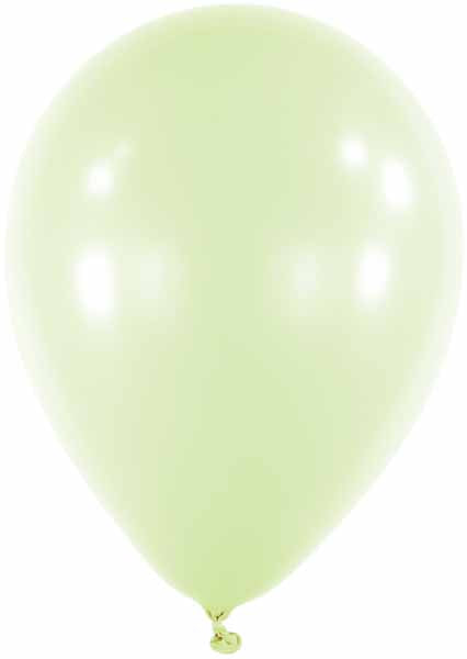 Honey Dew Green 18 Inch Latex Balloons, 50 Pack