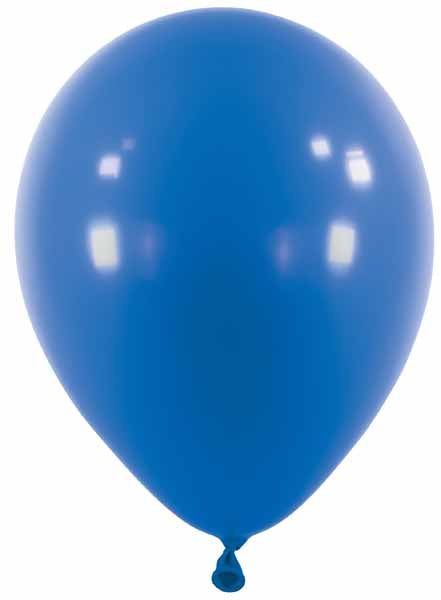 Ocean Blue 18 Inch Latex Balloons, 50 Count