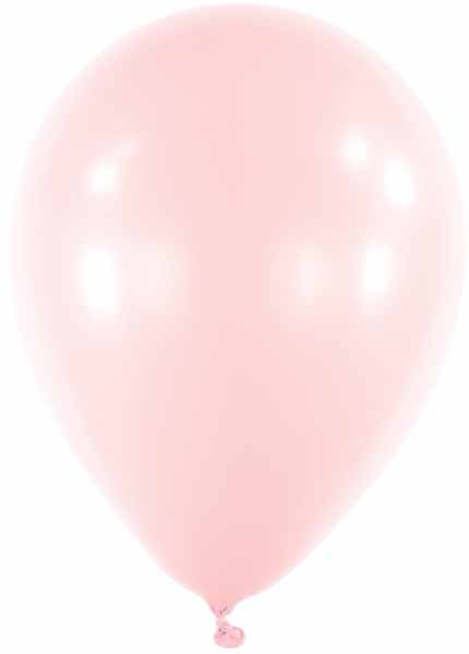 Anagram Macaron Pink Rose 18-Inch Latex Balloons, 50 Count