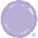 18 Inch Pastel Lilac Round Foil Balloon