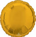 18-Inch Metallic Gold Round Foil Balloon