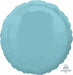 18 Inch Iridescent Pearl Light Blue Round Foil Balloon