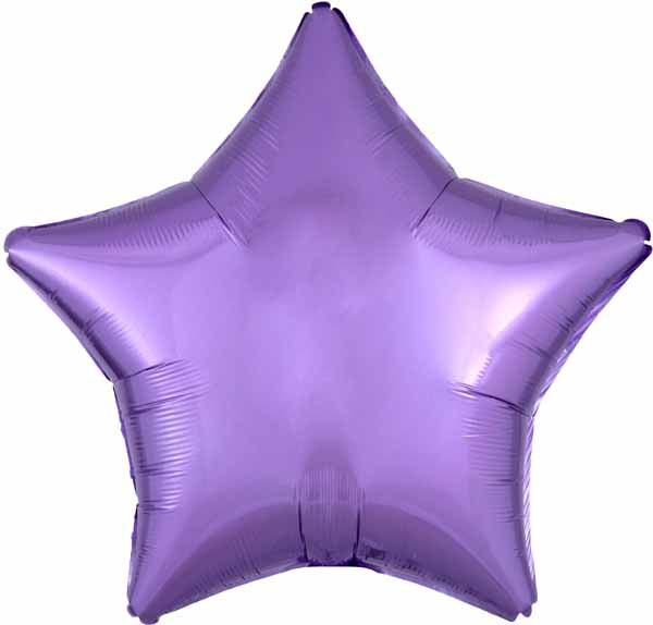 Pearl Lavender 19-Inch Star Foil Balloon