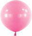 Pink 24 Inch Latex Balloons, 4 Count