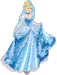 Disney Cinderella Mini Shape Foil Balloon, 14 in