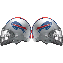 Buffalo Bills Helmet 21-Inch Foil Balloon