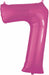 Pink Number 7 Balloon, 26 Inch
