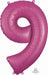 26-Inch Pink Number 9 Balloon