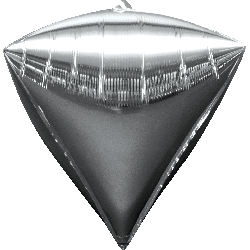 Silver Diamondz 15 x 17 Inch Foil Balloon
