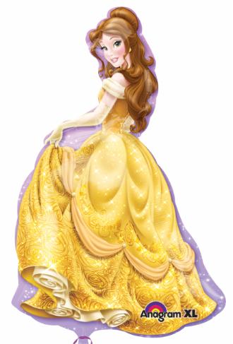 Disney Princess Belle 39-Inch SuperShape Foil Balloon