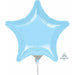 Pearl Pastel Blue Star Foil Balloon, 4 Inch