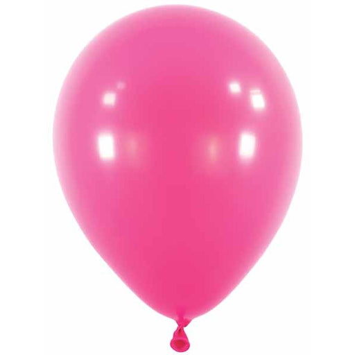 Anagram Hot Pink 11-Inch Latex Balloons, 100 Count