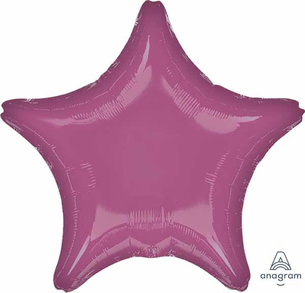19-Inch Metallic Lavender Star Foil Balloon