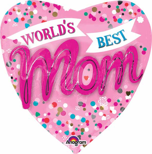 World's Best M-O-M! 27-Inch Multi-Foil Balloon
