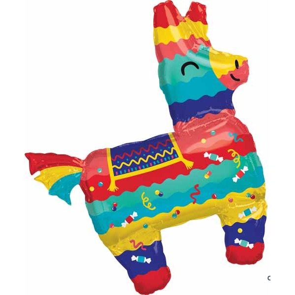 Fiesta Piñata 33-Inch XL Foil Balloon