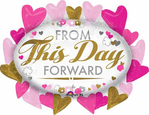 From This Day Forward 31" Foil Wedding Balloon