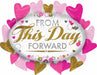 From This Day Forward 31" Foil Wedding Balloon