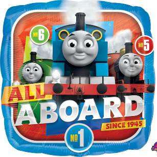 Thomas the Tank Engine 18-Inch Square Foil Balloon