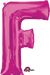 Pink Letter F Balloon, 32 Inch