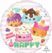 Num Noms 18-Inch Round Foil Balloon