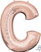 32" Rose Gold Letter C Balloon