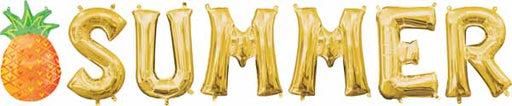 SUMMER Letter Balloon Set with Banner