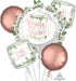 Bridal Shower Love & Leaves Foil Balloon Bouquet