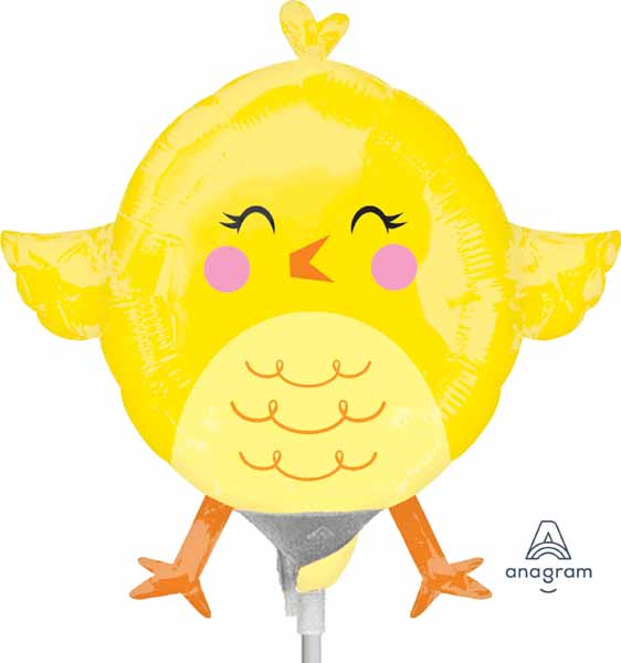 Chicky Mini Shape Easter Foil Balloon