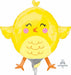 Chicky Mini Shape Easter Foil Balloon