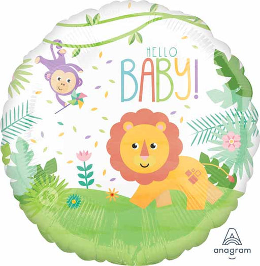 Hello Baby 18 Inch Round Foil Balloon