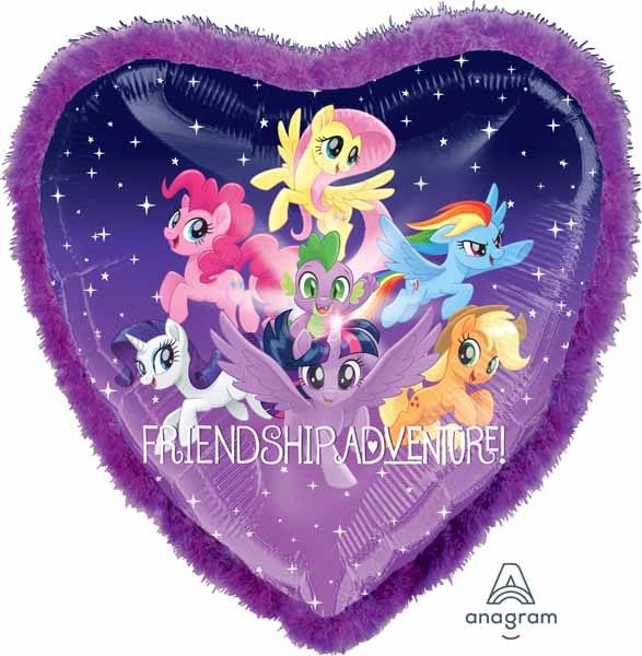 MLP FRIENDSHIP ADVT DOODAD SHAPE P75 PB