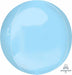 Pastel Blue Orbz 16-Inch Foil Balloon