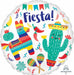 Fiesta Party 18-Inch Round Foil Balloon