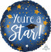 You're a Star Grad 18-Inch Round Foil Balloon
