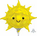 Iridescent Sun Holographic Mini Foil Balloon