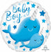 Narwhal Baby Boy 18-Inch Foil Balloon