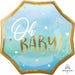 Blue Baby Boy 22-Inch Jumbo Foil Balloon