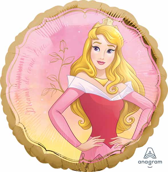 Aurora Once Upon 18 Inch Round Foil Balloon