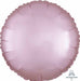 18 Inch Pastel Pink Satin Luxe Round Foil Balloon