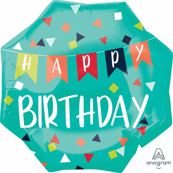 Reason to Celebrate Birthday Foil Balloon, 22 Inch