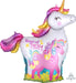 32-Inch Magical Mom Unicorn Mama and Baby Foil Balloon