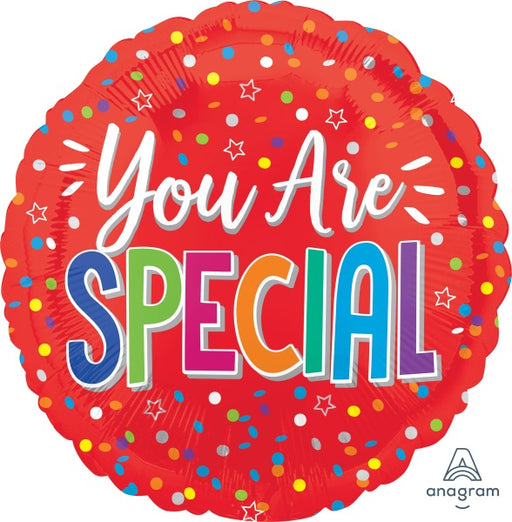 You Are Special Red 18-Inch Round Foil Balloon
